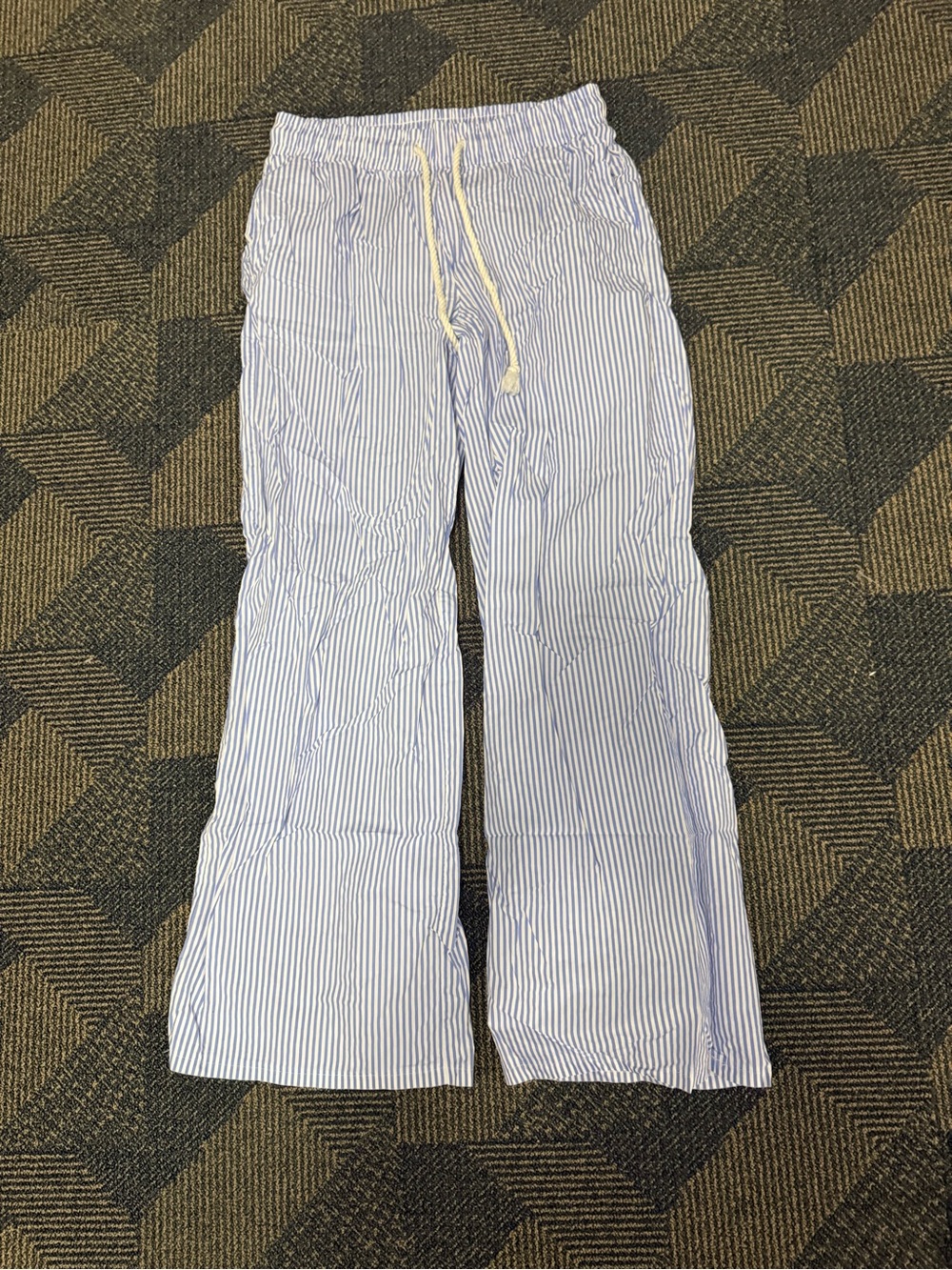 edikted striped drawstring pants